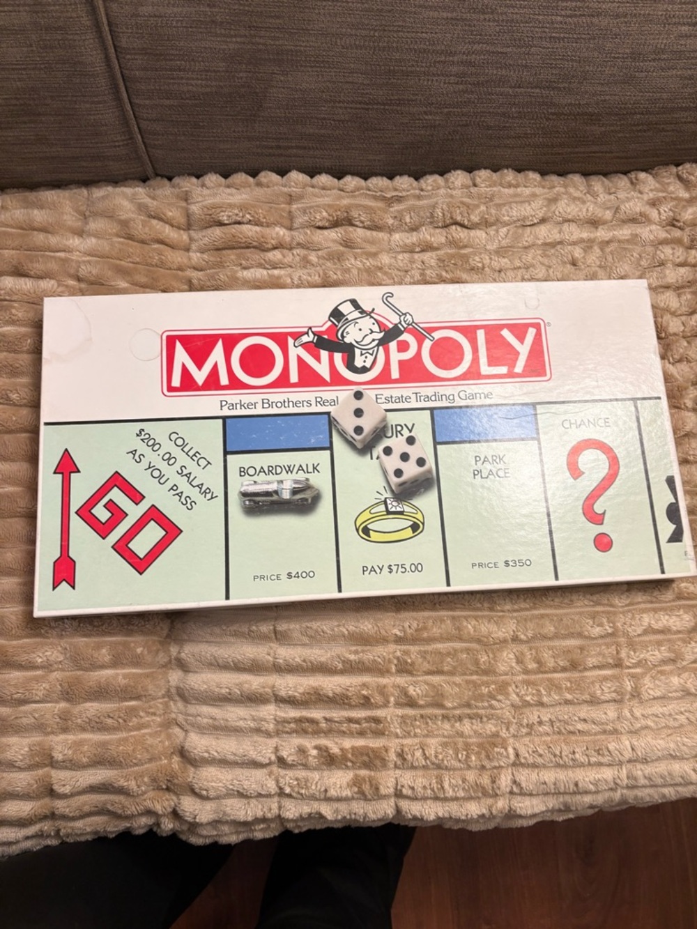 Vintage/1983-ish Monopoly Board Game